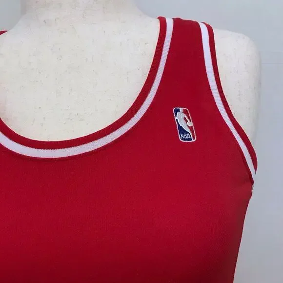 Adidas NWOT NBA Red and White Jersey Women M - Picture 3 of 11